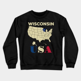 Wisconsin Crewneck Sweatshirt